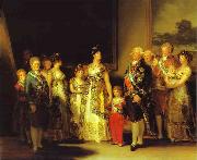 Francisco Jose de Goya Charles IV and His Family oil painting